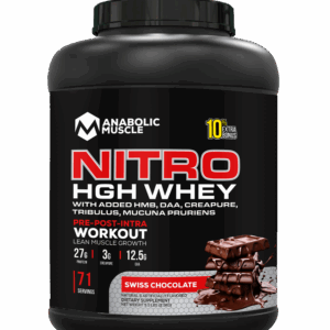 Anabolic Muscle Nitro HGH Whey 5.5Lbs Milk Chocolate